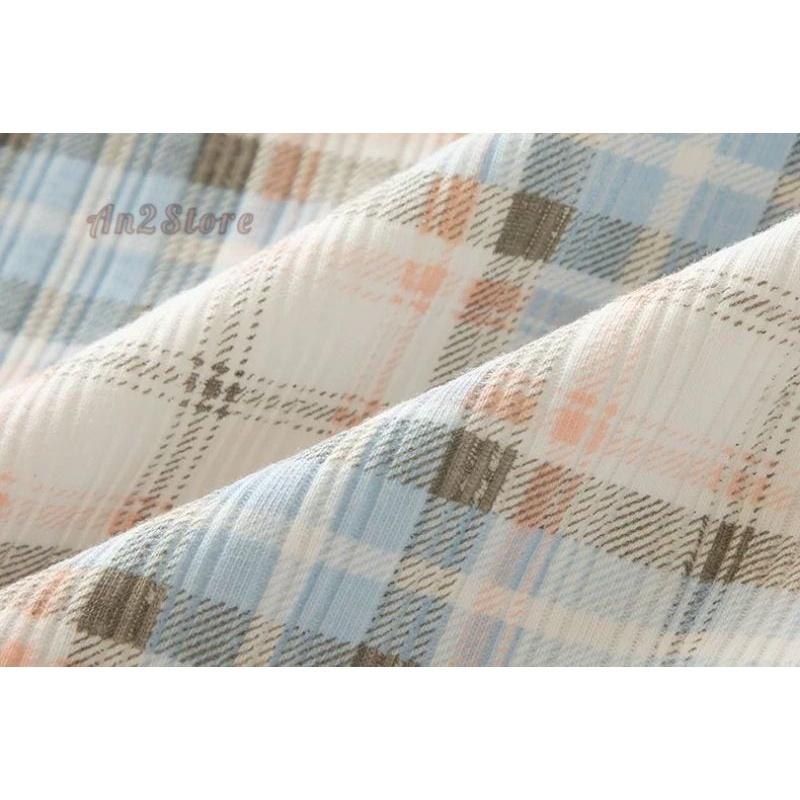 Quần Lót Nữ Cotton Quần lót nữ siêu thoáng hoạ tiết kẻ caro đơn giản siêu xinh QL04