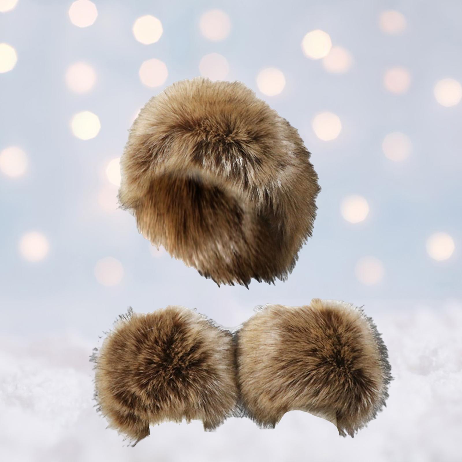 Cuffs Headband Arm Warmer for Cold Winter Halloween Decorations