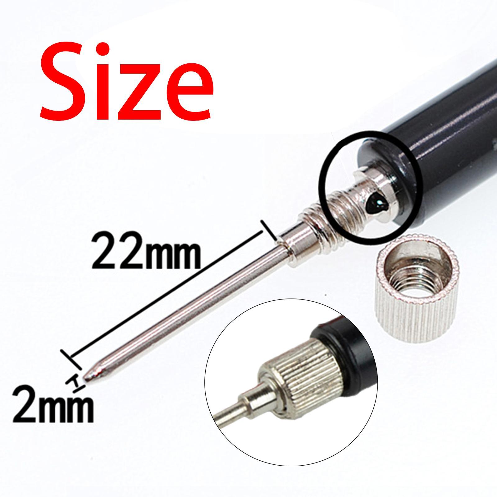 2 Pieces Test Probe Pins Insulated Multimeter  Point Professional Multimeter Test Lead Durable Auto for Car Tester Electrical Testing