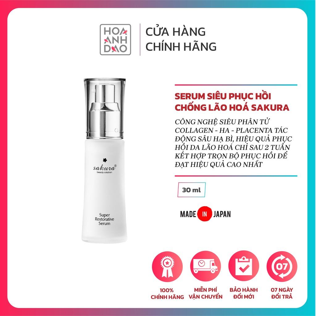 Serum phục hồi da chống lão hoá Sakura Super Restorative Serum