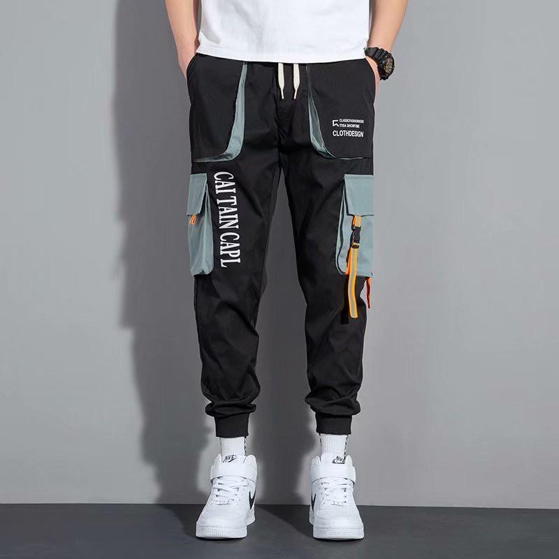 Quần jogger nam túi hộp K116 CAITAINCAPL chất kaki mềm mịn, phong cách đường phố