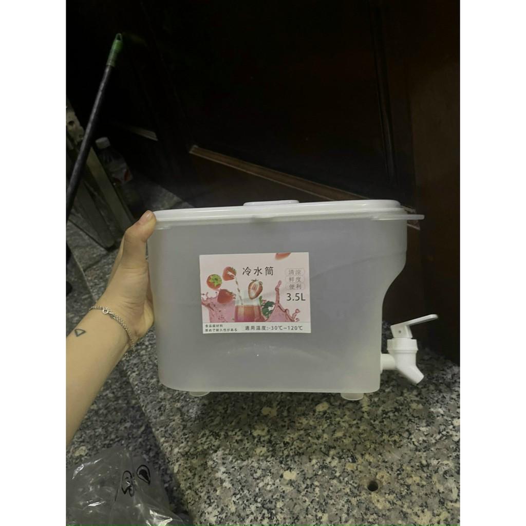 Bình đựng nước 3,5L có vòi tiện lợi