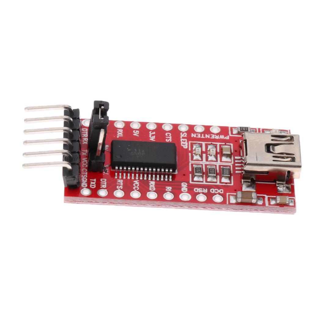 FT232RL 3.3V 5.5V Module USB to TTL Serial Adapter Board Mini for