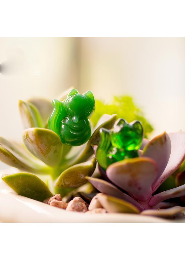 Mặt dây chuyền Hồ ly đá phong thủy MD3