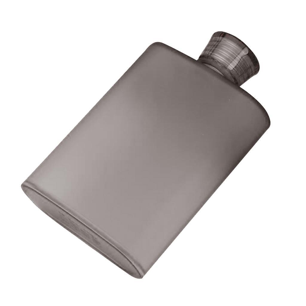 2pcs 400ml Memo Paper Bottle Flat Wine Bottle Cup Kettle Plastic Hip Flask
