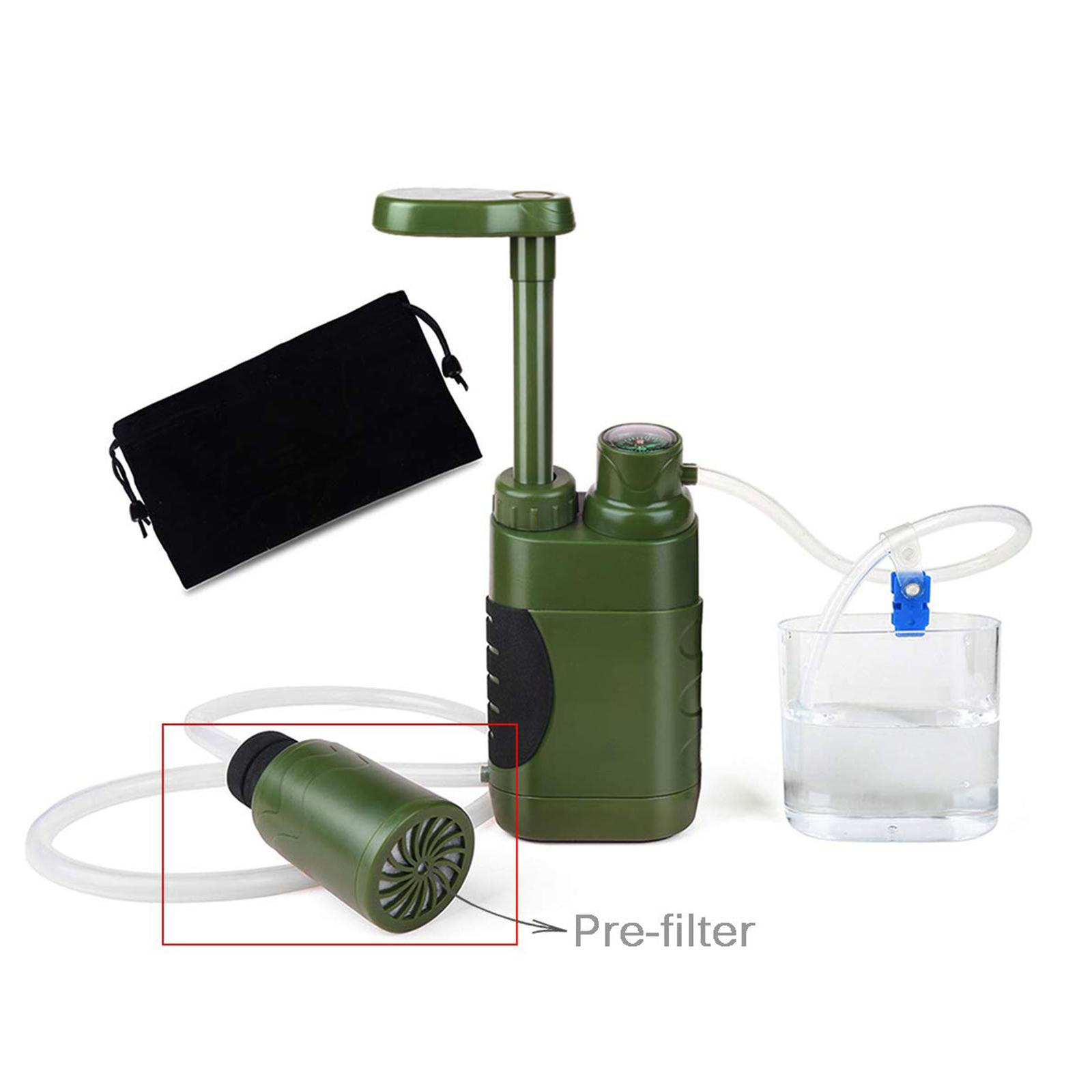 Pre-Filter for Outdoor Survival Water Purifier Filtration System Camping A
