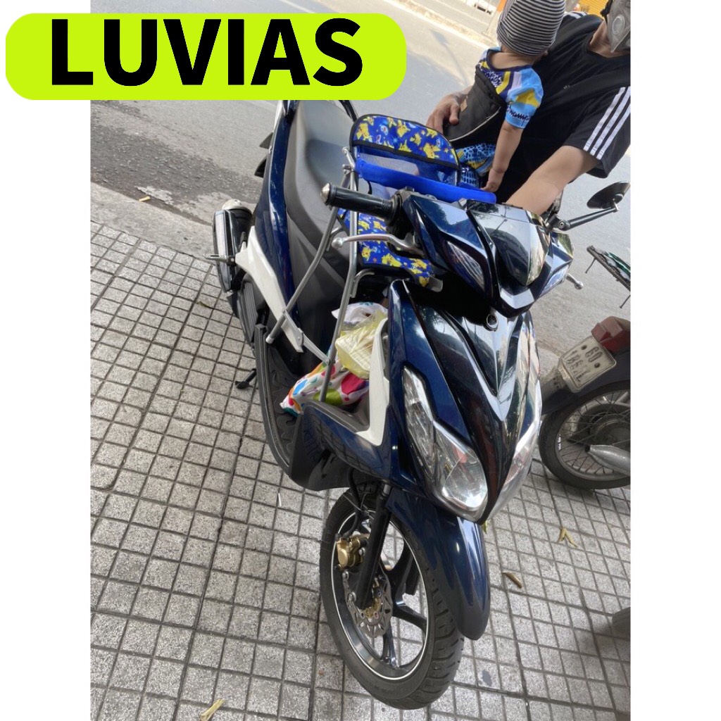 Ghế ngồi xe Luvias cho bé , GHẾ GA XẾP SẮT SƠN TĨNH ĐIỆN