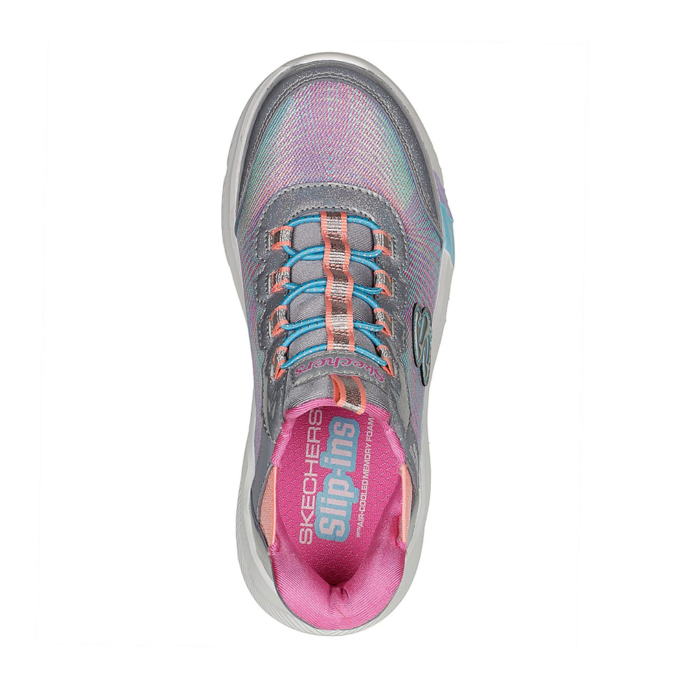 Skechers Bé Gái Giày Thể Thao Thường Ngày, Đi Học Slip-Ins Foamies Dreamy Lites - 303514L-GYMT