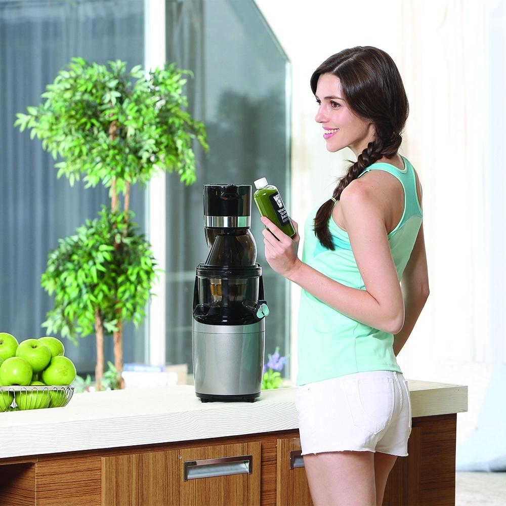 Máy ép chậm dành cho kinh doanh Kuvings CS520CB - TẶNG BẾP ĐÔI HỒNG NGOẠI TIGER QUEEN SQ-350T - Hàng chính hãng