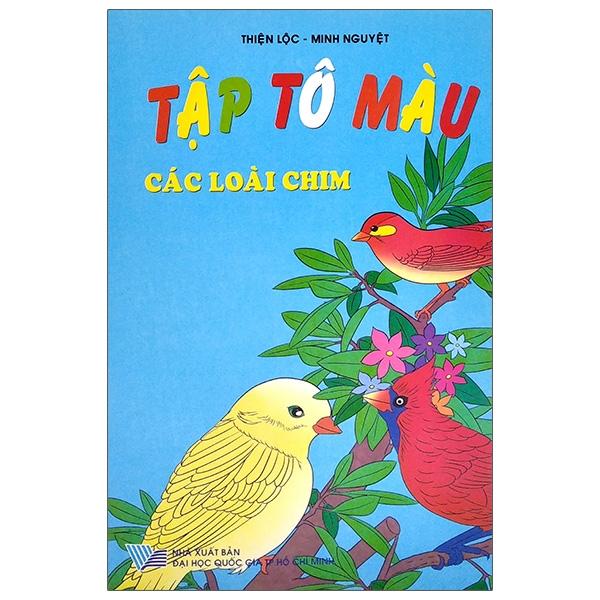Tập Tô Màu - Các Loài Chim