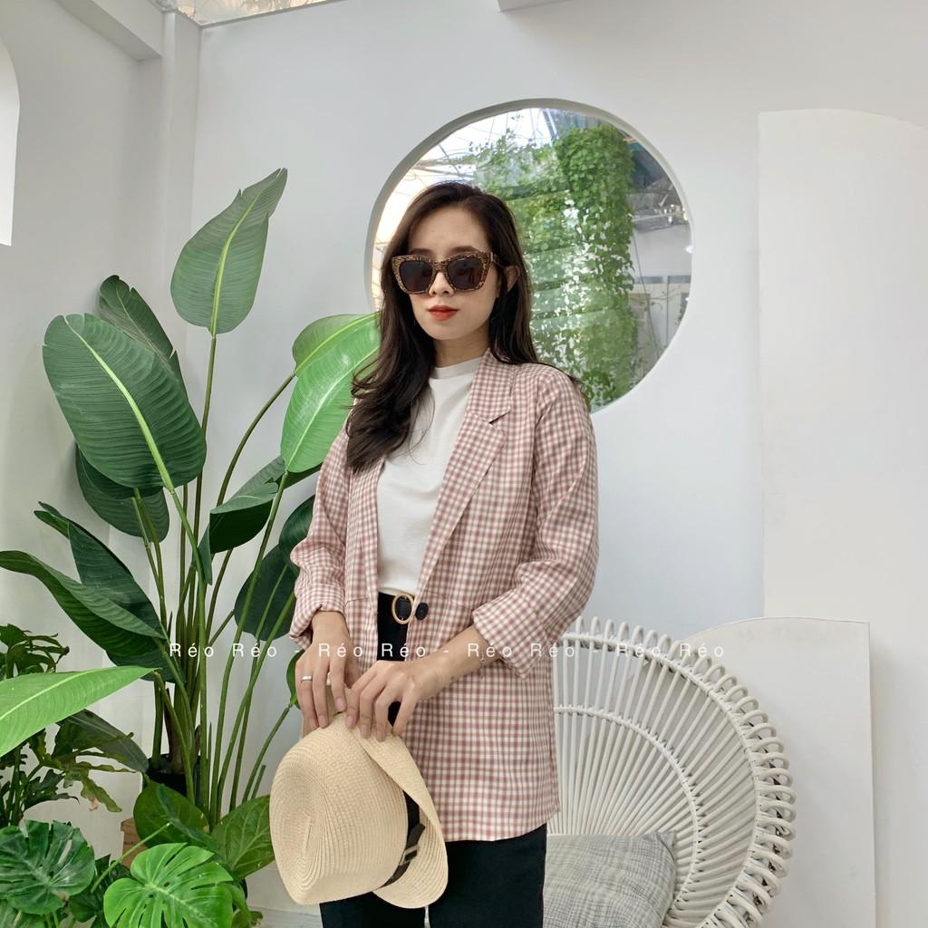 Áo Blazer Nữ / Vest Nữ- Caro sọc cao cấp , Đẹp và Rất độc lạ
