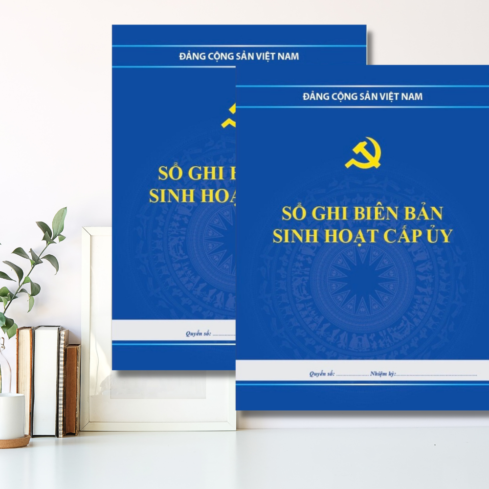 Sổ Ghi Biên Bản Sinh Hoạt Cấp Uỷ