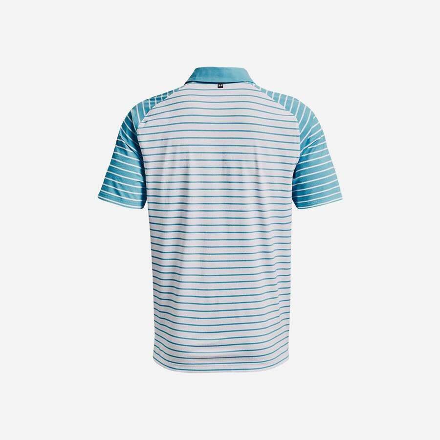 Áo tay ngắn thể thao nam Under Armour Iso-Chill Mix Stripe Polo - 1370092-481