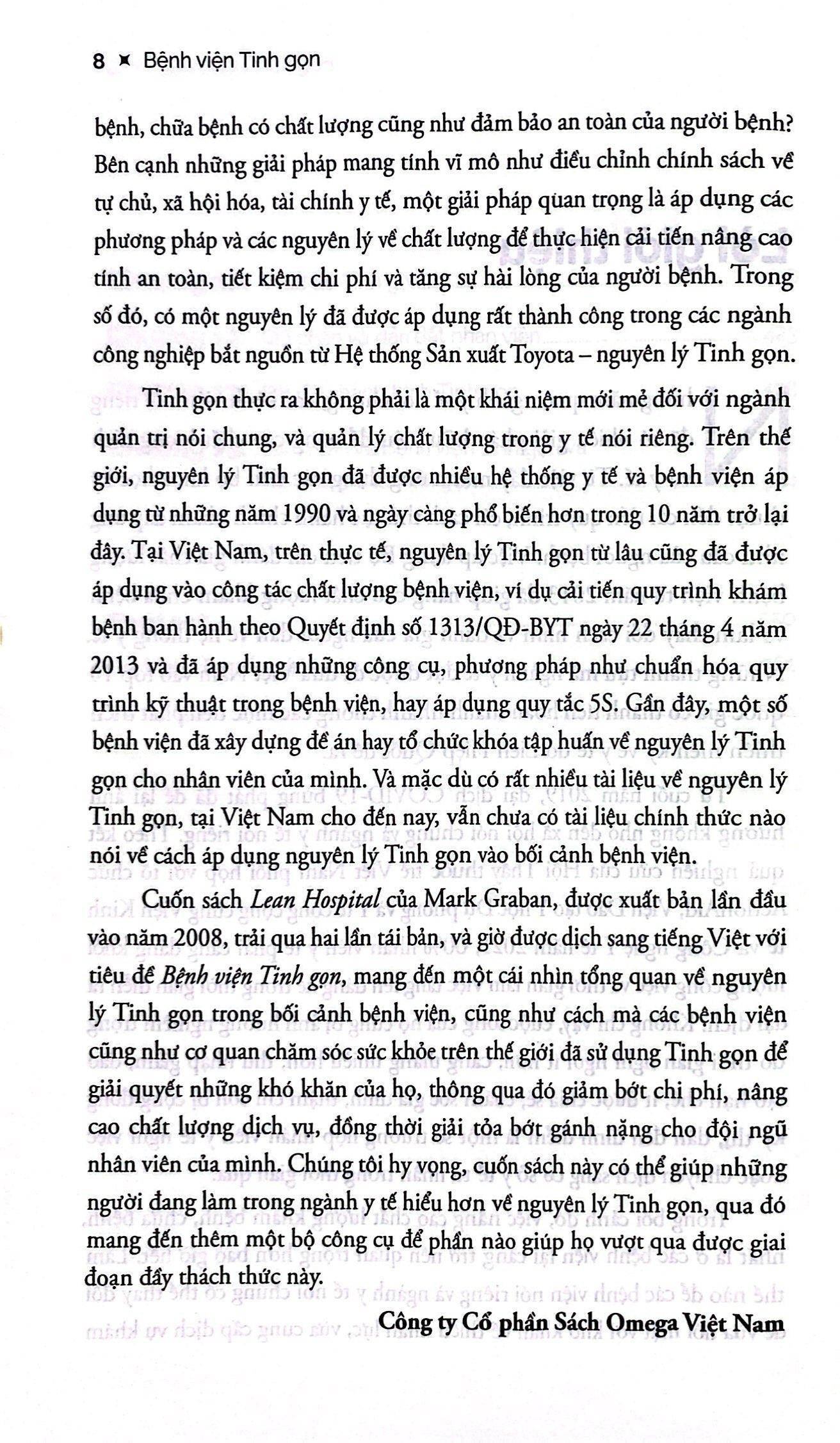 Bệnh Viện Tinh Gọn