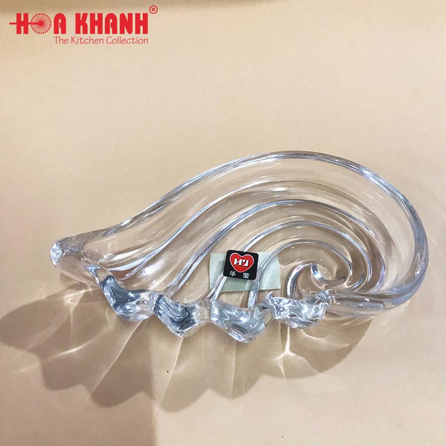 DĨA ỐC THỦY TINH - B07-HY2216-0