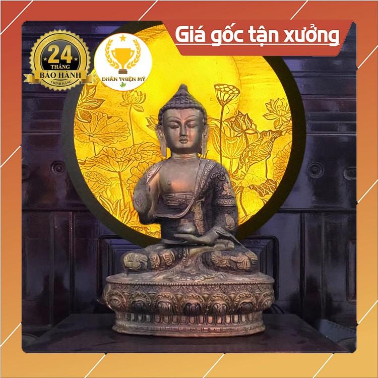 Đèn Thờ Hào Quang Trúc Chỉ In Cao Cấp Dành Cho Tượng Phật .