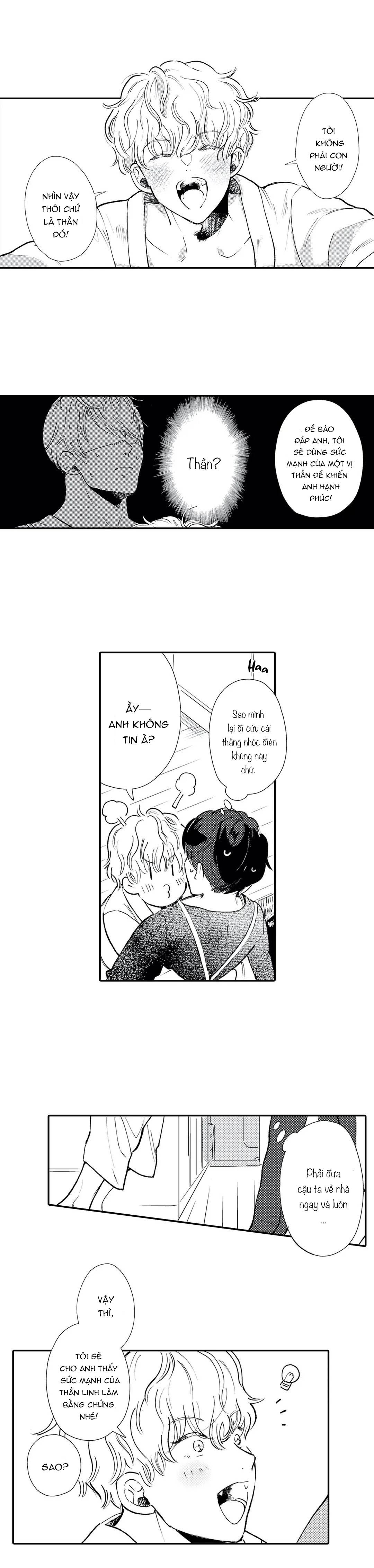 sử dụng quyền lực thần linh, có thể không?! chapter 1 13