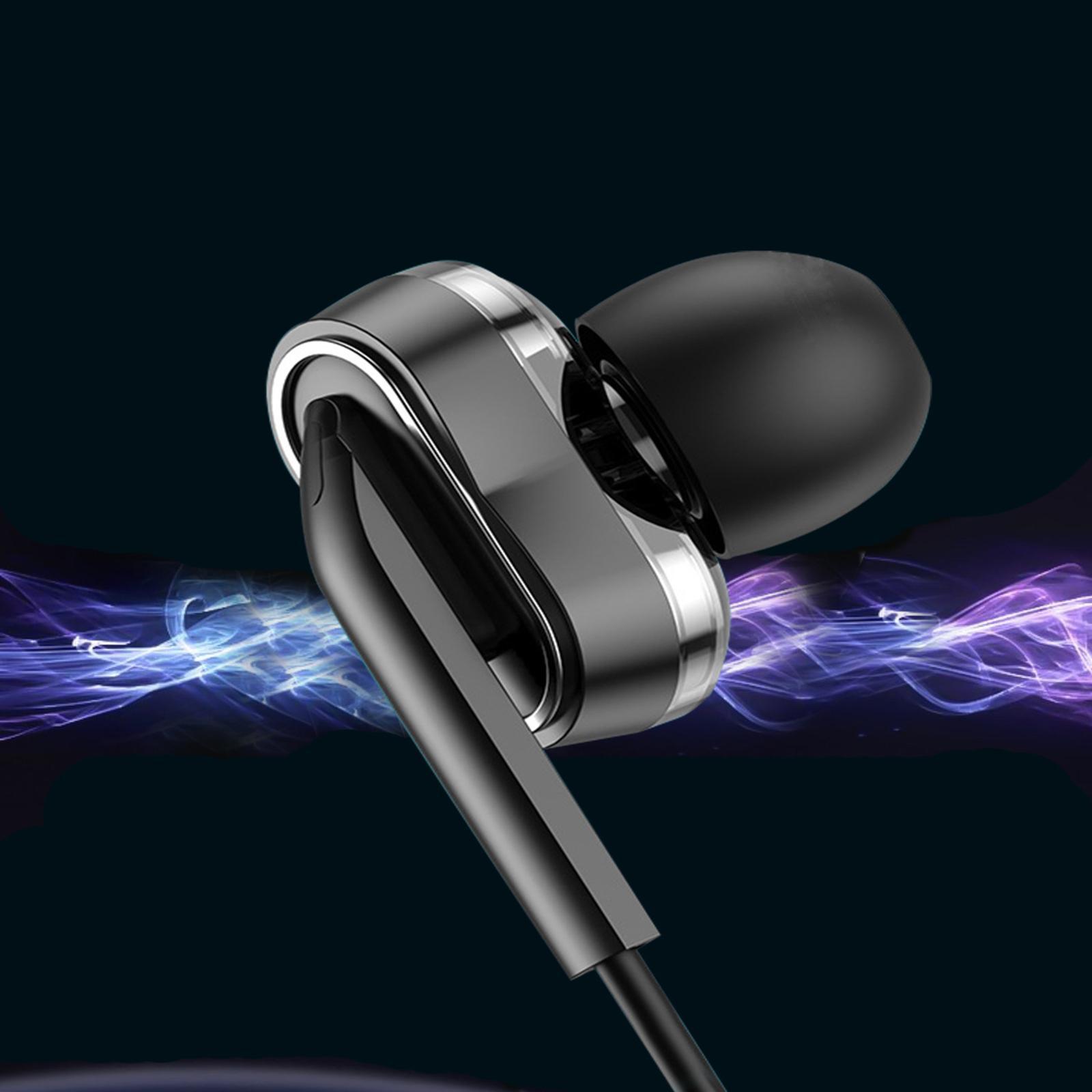 Sport Wired Earbuds Headphones In-Ear 3.5mm for Workout Stylish