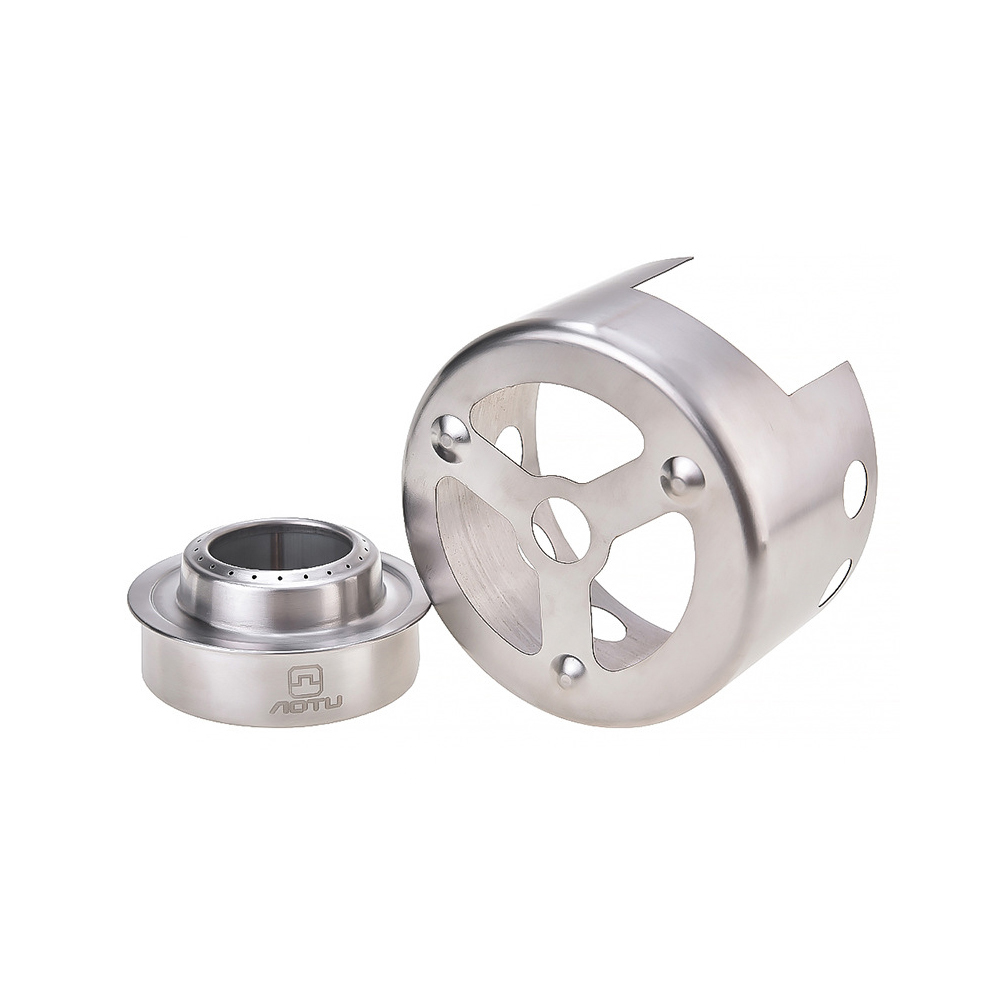 Bếp Nấu Ăn Mini Bằng Hợp Kim Nhôm Có Thể Bỏ Vào Túi Cắm Trại Dã Ngoại