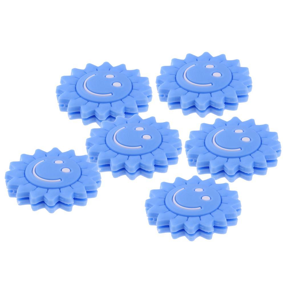 6pcs Silicone Tennis Racquet Racket Vibration Damper Shock Absorber