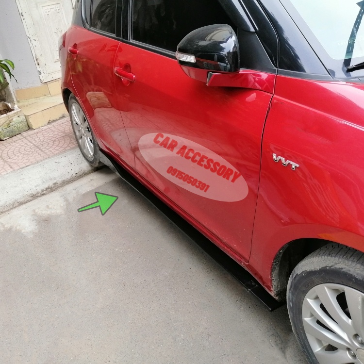 Lip hông lip sườn mẫu độ cho Suzuki Swift