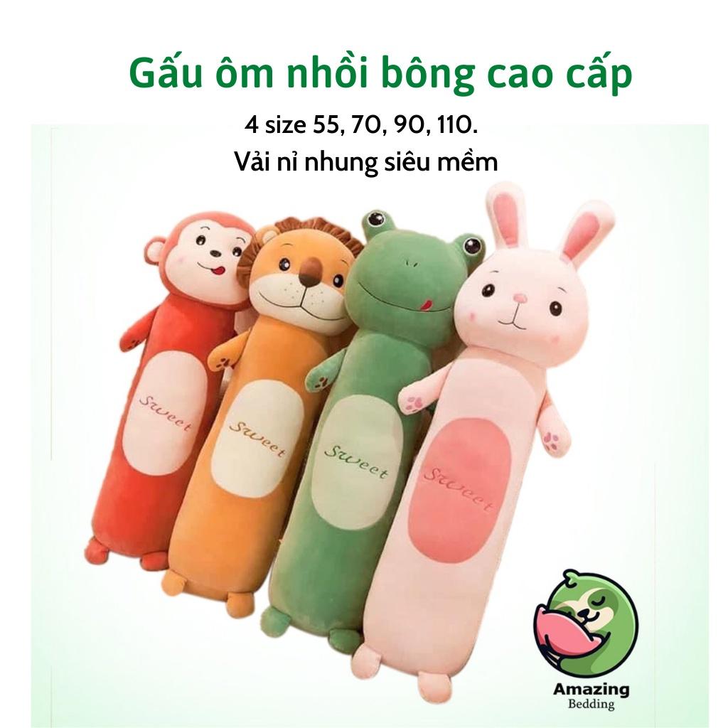 Gối ôm hình thú siêu đáng yêu đủ size ( hàng loại 1 cao cấp)