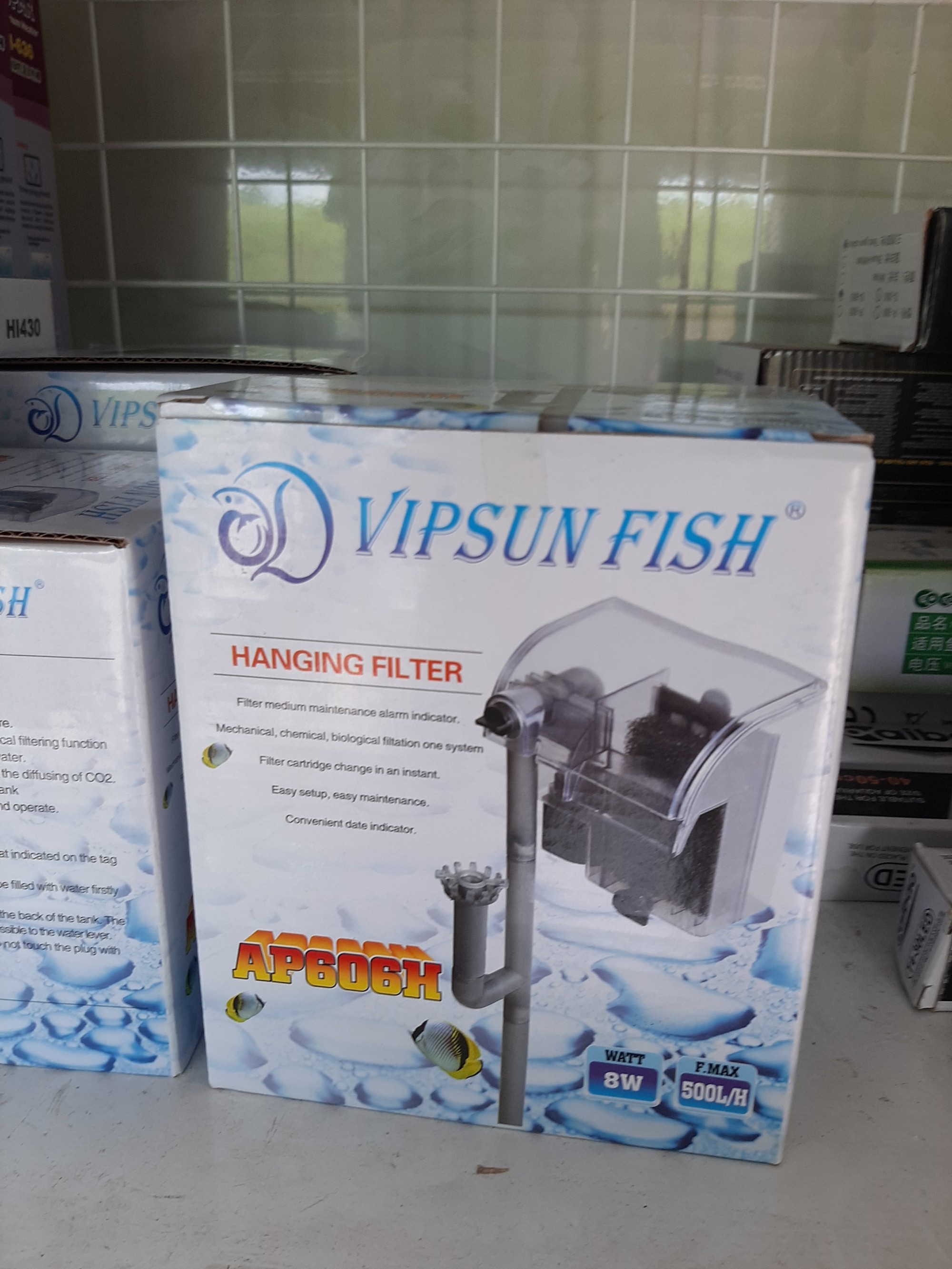 Lọc thác Vipsun AP606H cho bể dài 40-50cm