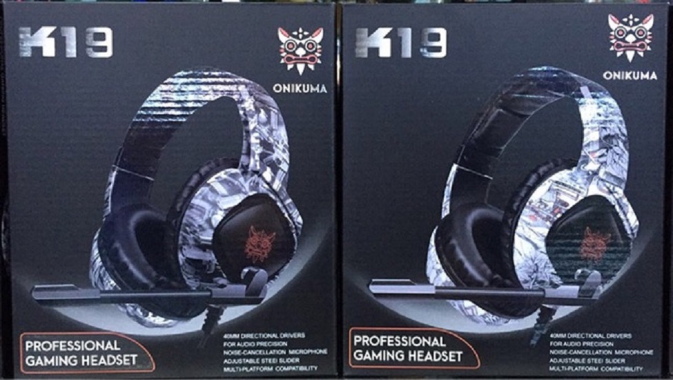 Tai Nghe Chơi Game Cho Game Thủ Chuyên Nghiệp (Headphone Gaming) Onikuma K19 - Hàng nhập khẩu