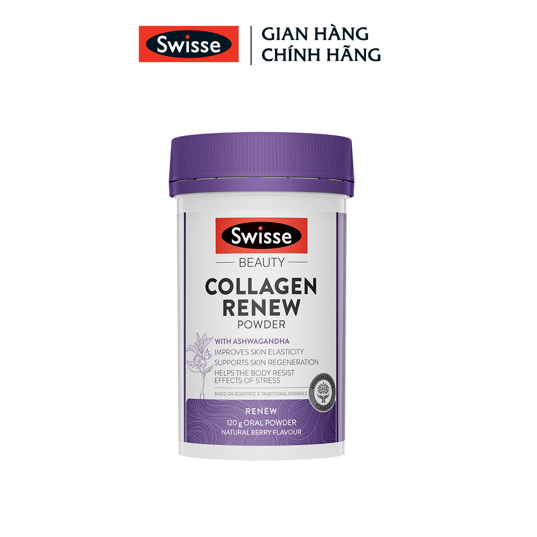 Bột Uống Làm Đẹp Da Swisse Beauty Collagen Renew 120g