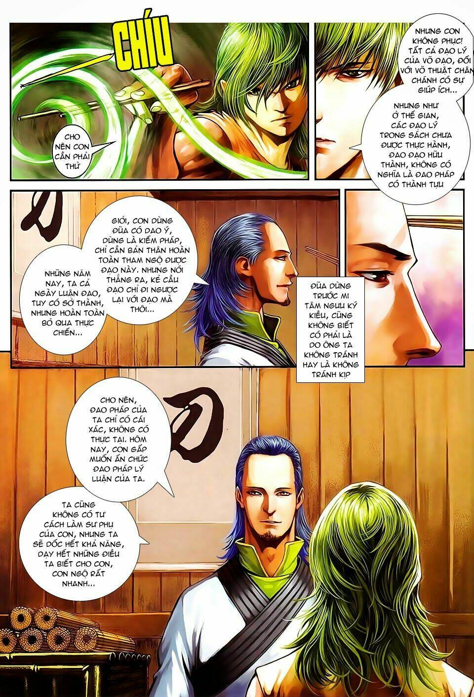 tân tác tứ đại danh bổ chapter 4 5