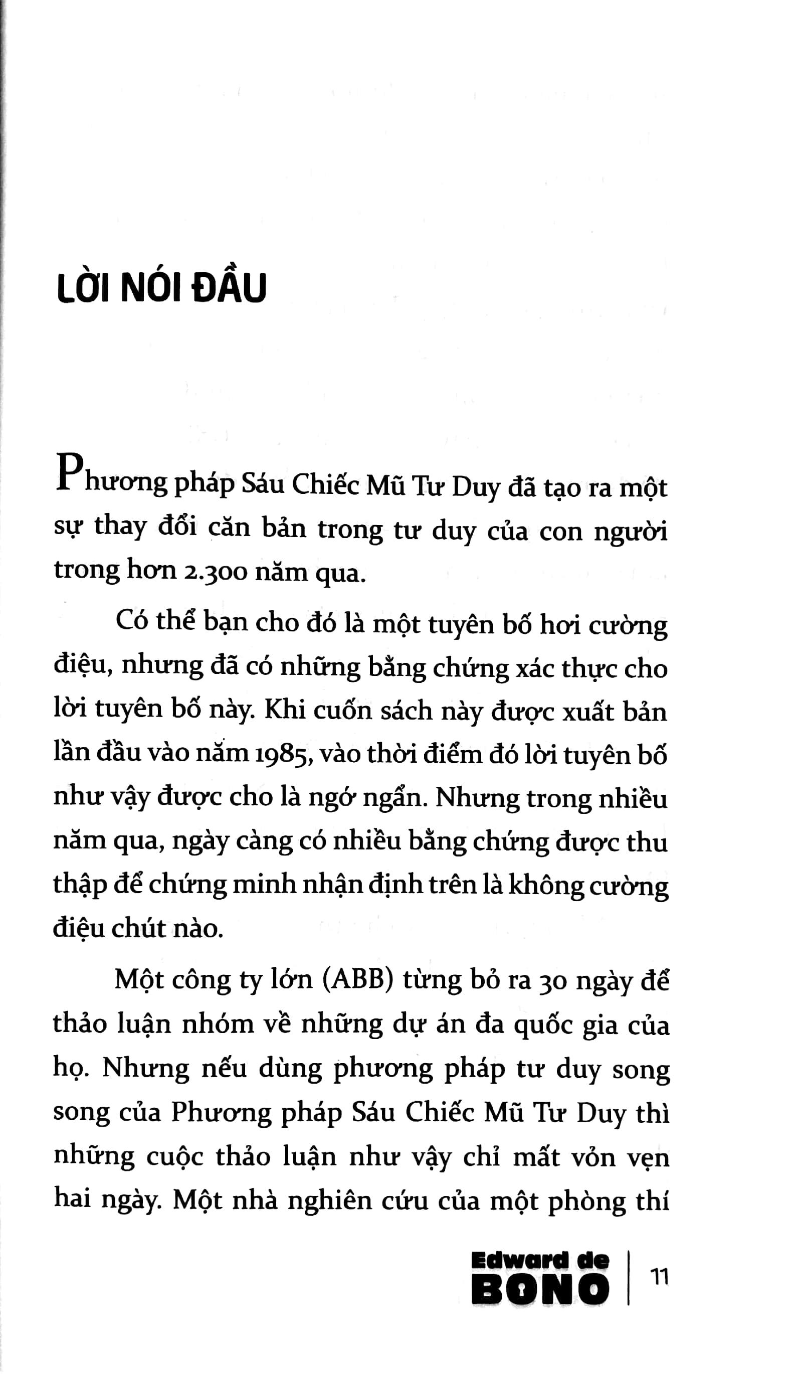 6 Chiếc Mũ Tư Duy