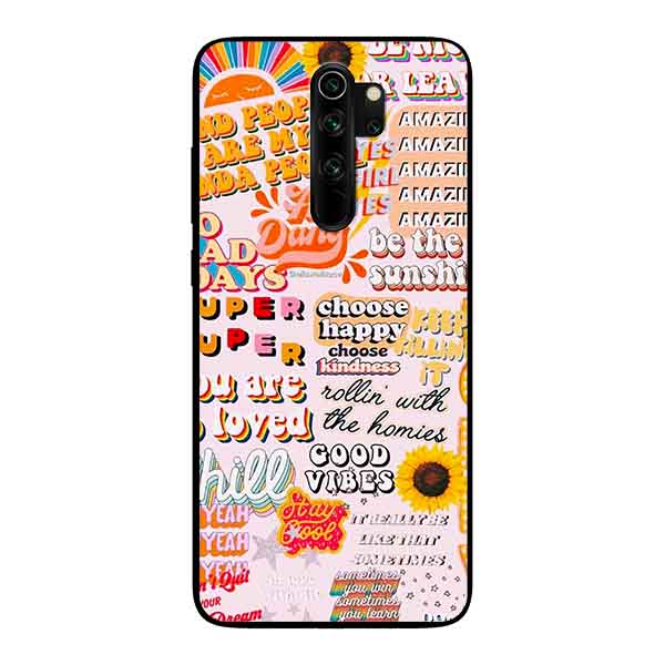 Ốp Lưng in cho Xiaomi Redmi Note 8 Pro Mẫu Họa Tiết Hướng Dương - Hàng Chính Hãng