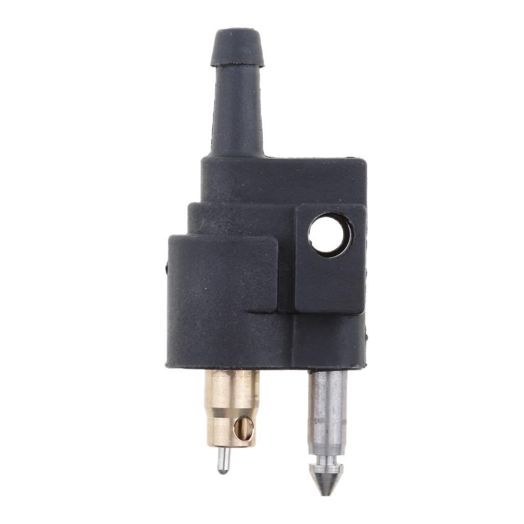 6 Pieces /4" Hose Line Connector Fuel Line Joint Fittings