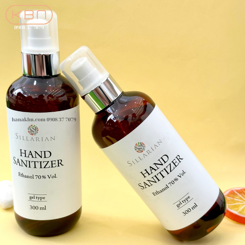Gel Khử Trùng, Nước Rửa Tay Khô SILLARIAN - 300ml - Hàng Chính Hãng
