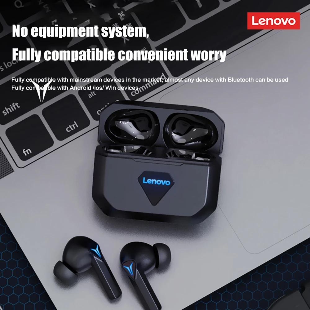 Lenovo GM6 Tai nghe chơi game Bluetooth 5.0 Chất lượng âm thanh HD Giảm tiếng ồn không thấm nước-Hàng chính hãng