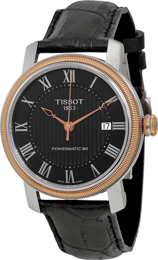 Đồng Hồ Nam Dây Da Tissot T097.407.26.053.00 (40mm) - Đen