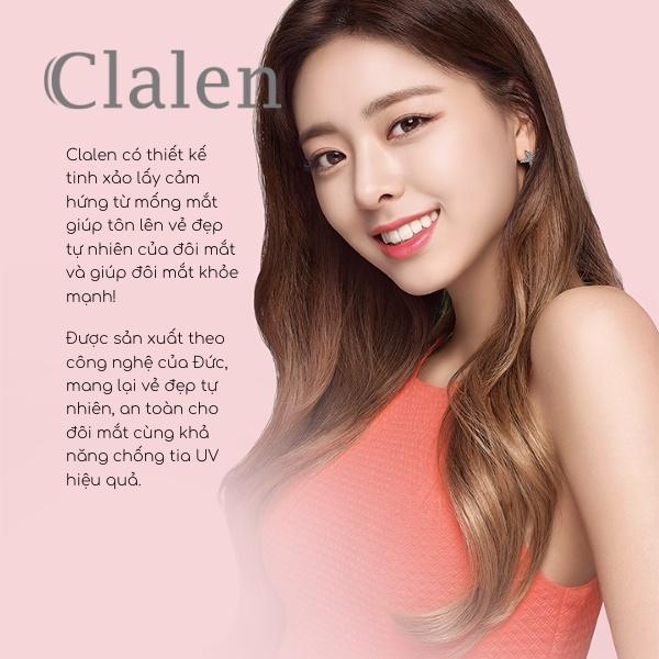 Lens màu nâu Clalen Vuticle cho đôi mắt tự nhiên và rạng rỡ