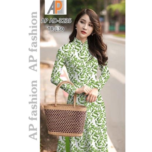 Vải áo dài chiếc lá