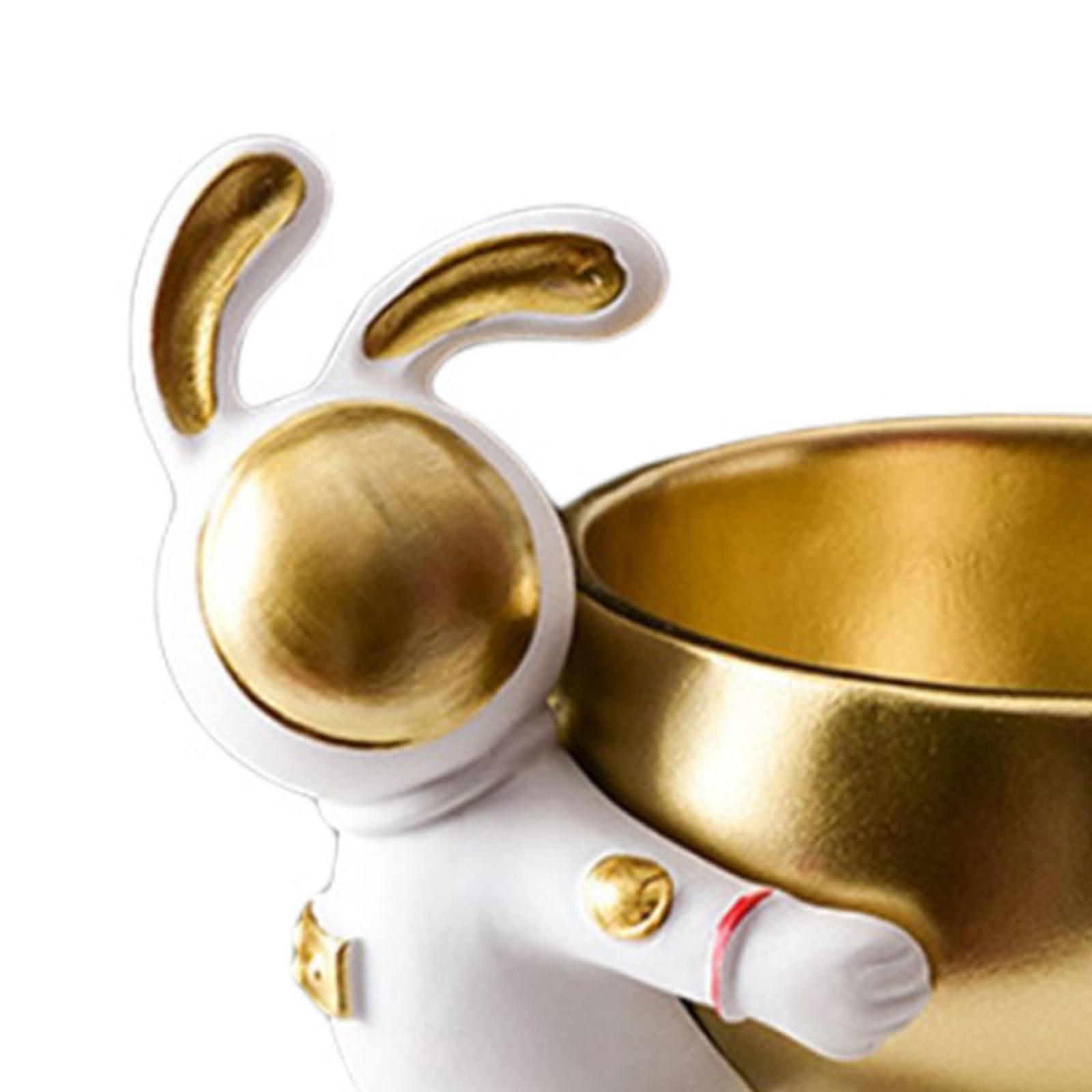 Figurine Vanity Tray Organizer Cosmetic Holder Storage Bowl