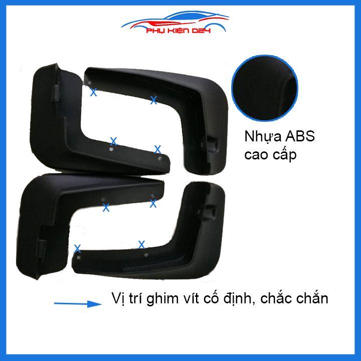 Bộ 4 chắn bùn chuẩn cho xe Xpander, Xpander Cross (kèm bộ ốc)