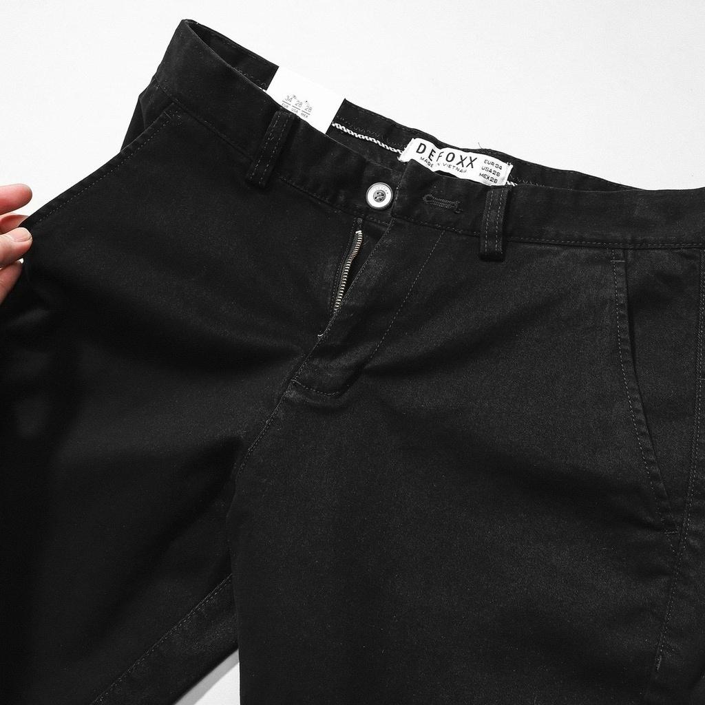 Quần short nam xám co giãn thiết kế trơn đơn giản vải kaki cao cấp nhiều màu phong cách Hàn Quốc, True Store, QSJ021