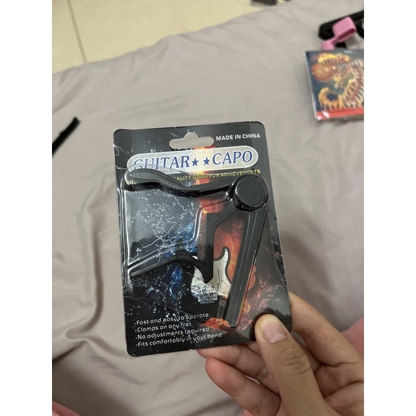 Capo nâng tone dành cho đàn guitar acoustic và đàn ukulele CP01 Capo/ Kẹp Nâng Tông Dành Cho Guitar