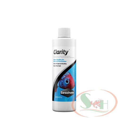 Làm trong nước Seachem Clarity khử đục bụi cặn li ti bể cá tép thủy sinh