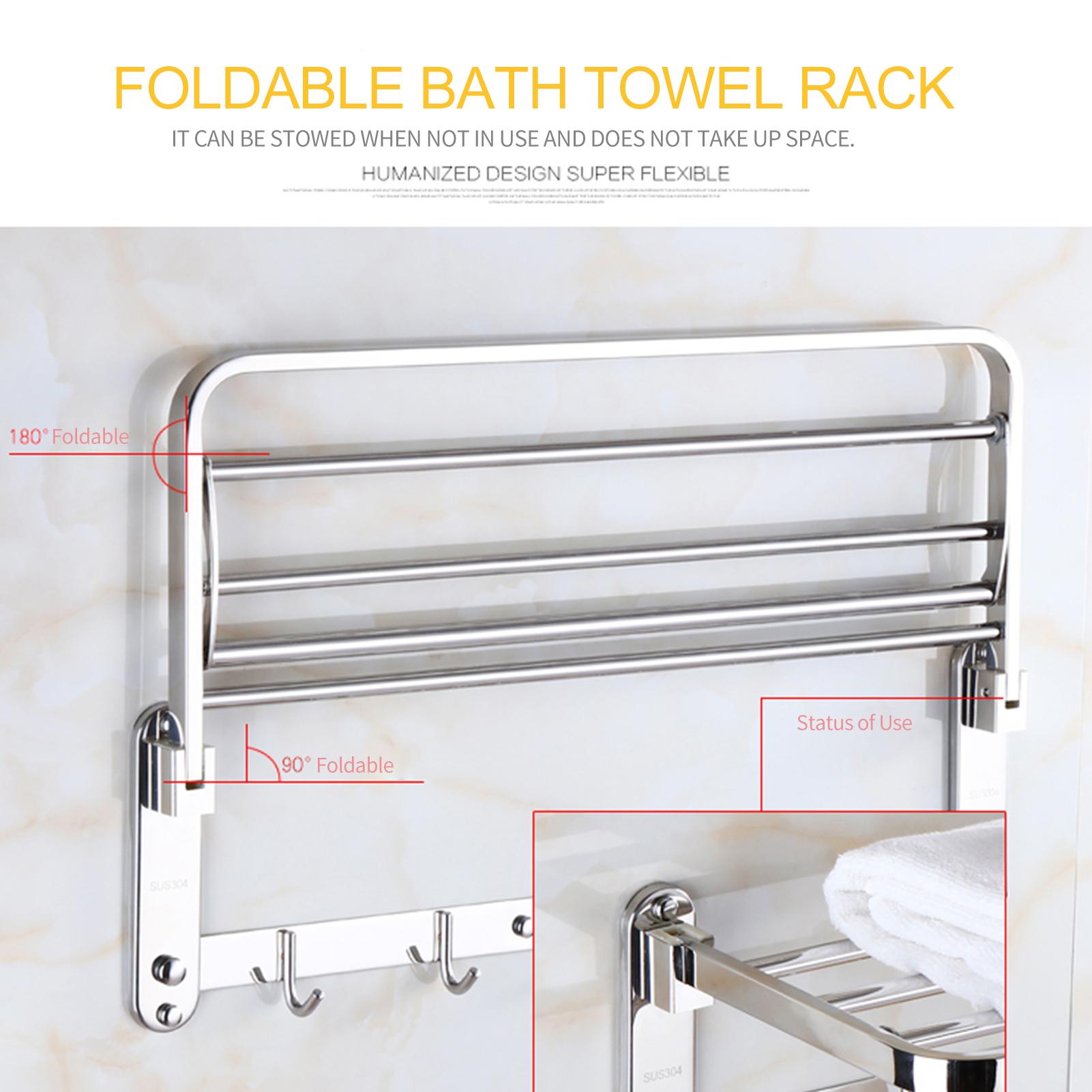 Giá treo khăn tắm Có thể gập lại