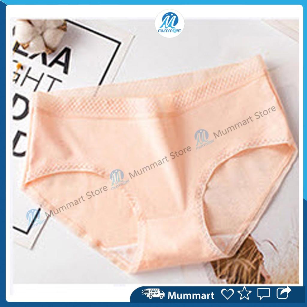 Quần lót nữ cotton viền ren, mềm, mịn, mặc ôm và co dãn tốt
