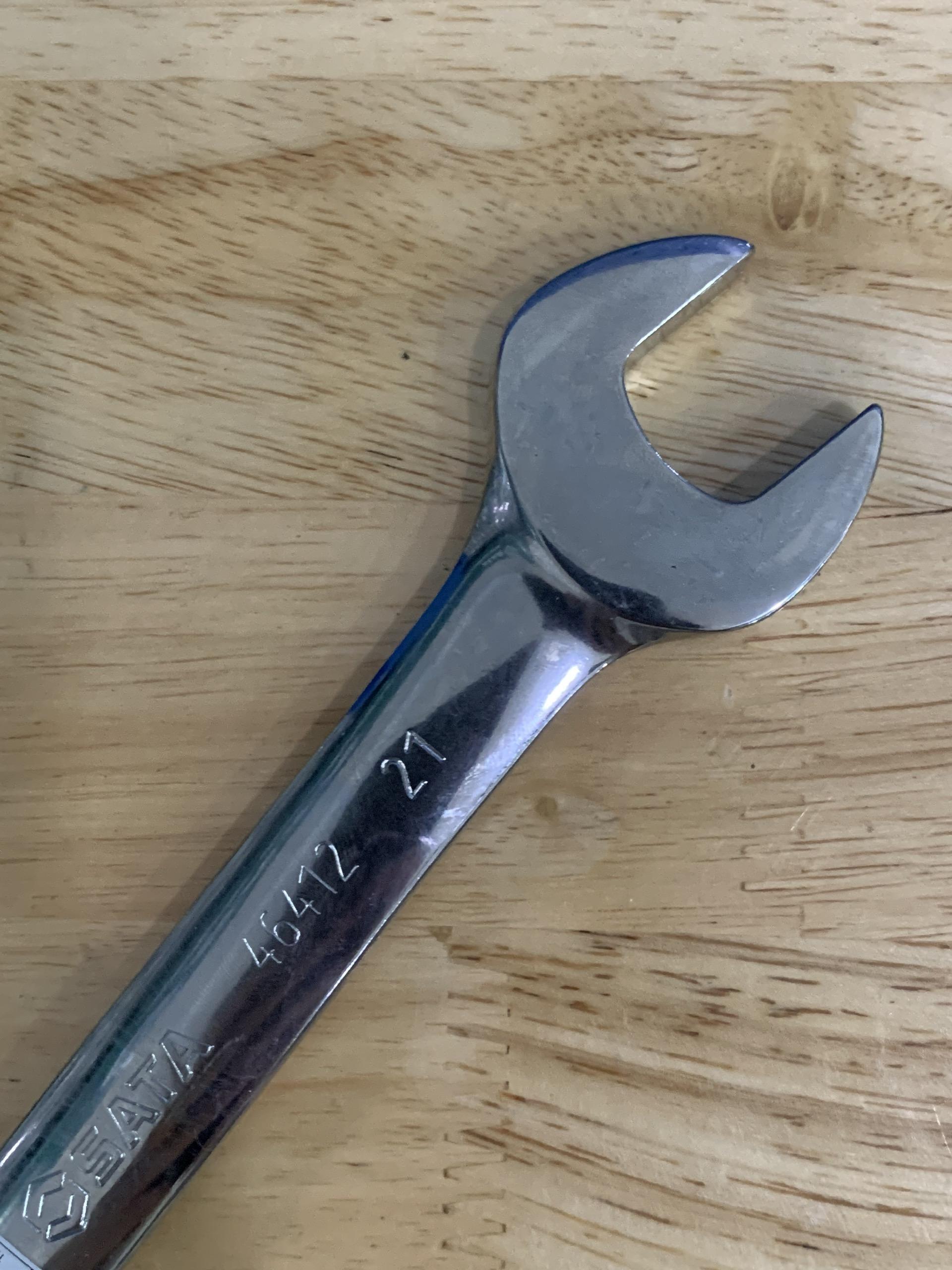 Cờ lê vòng miệng 21mm linh hoạt bánh cóc tự động 46412