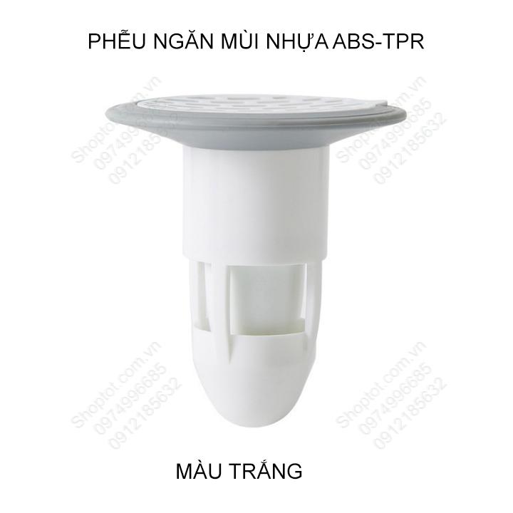 Lõi thoát sàn ngăn mùi làm bằng cao su TPR, nhựa ABS siêu bền, có miếng chắn tóc, chắn rác hiệu quả