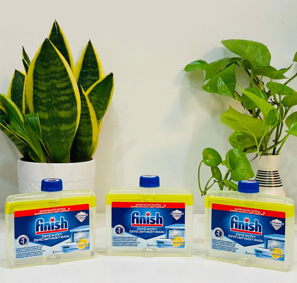 Nước vệ sinh bảo trì máy rửa bát Finish ( Đức ) 250ml