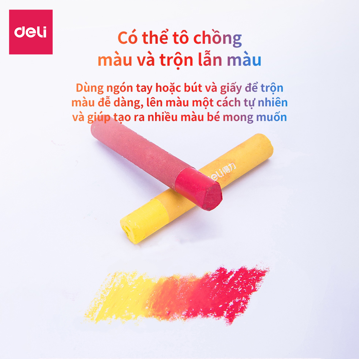 Bút Sáp Dầu Chuyên Nghiệp Deli - Hộp Giấy - 24/36 Màu - 72087 / 72088