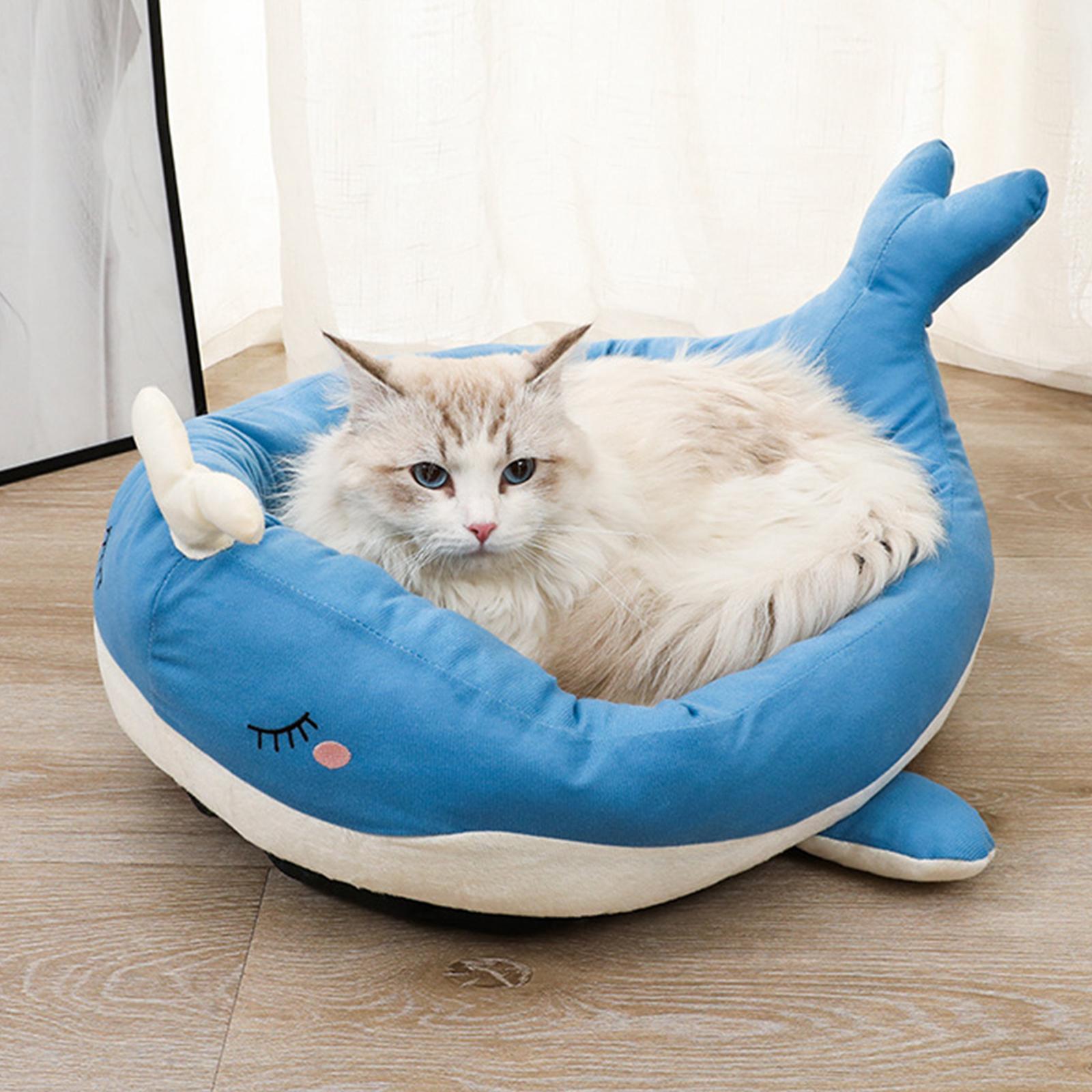 Cat Bed Animal Shape Soft Anti Slip Bottom Pet Bed for Puppy and Kitten